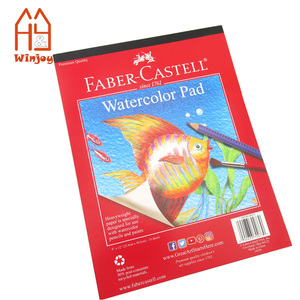 Tampon de papier <span class=keywords><strong>aquarelle</strong></span> peinture personnalisé de 7X9 pouces tampon de croquis de <span class=keywords><strong>dessin</strong></span> <span class=keywords><strong>aquarelle</strong></span> de qualité artiste 15 feuilles, papier sans acide 140lb/300gsm. - Product Image 3