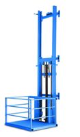 Plateforme élévatrice hydraulique pour le levage de matériaux en extérieur, pour la construction et l'utilisation en entrepôt
