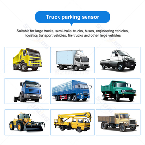 HD 7 inch màn hình không dây xe buýt van xe tải RV xe 4 <span class=keywords><strong>6</strong></span> 8 cảm biến xe tải cảm biến đậu xe - Product Image 6