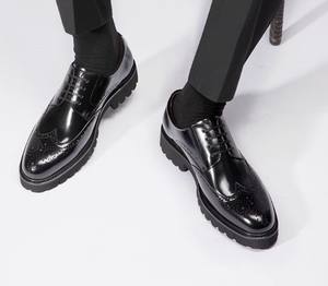 Botas de Cuero Clásicas de Diseñador para Hombre, Otoño Invierno 2025, Cómodas, Impermeables, Antideslizantes, para Trabajo, Viajes y Aire Libre - Product Image 3