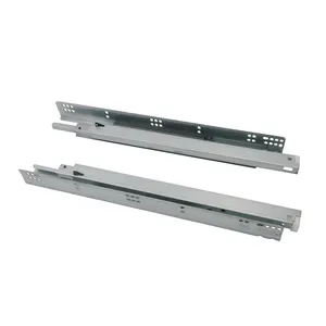 Kitchen Cabinet Concealed Drawer Slide Rail American Type 10"-22" Full Extension Soft Close United State Drawer Slide