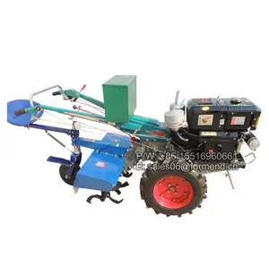 Landwirtschaft maschinen walking zugmaschine/22HP diesel motor rotorfräsen/diesel traktor