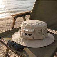 Chapeau Bob Unisexe Personnalisé en Nylon à Motif Dessin Animé pour l'Été, Activités de Plein Air, Chasse, Randonnée, Pêche, Escalade