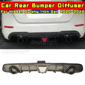 Kit carrosserie pour Nissan Sylphy 14e génération, couvercle arrière, tuyau d'échappement, embout d'échappement pour Nissan Sylphy 14e génération 2020-2022, accessoires de voiture - Product Image 4