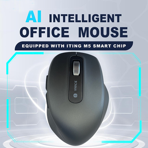 Ratón Inalámbrico Silencioso para Oficina con IA, Adaptable a Conexiones USB y Bluetooth, Escritura por Voz/Traducción por Voz/AIPPT/AiText - Product Image 4