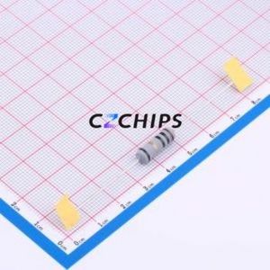 Résistance traversante KNP3WS-10ohm 5%T, composant traversant (THT), D5.5xL15.5mm, bobinée, 10Ohm 5% 500ppm/ ℃ - Product Image 2