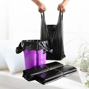 Sac en T-shirt transparent en HDPE pour la maison, pour le nettoyage des déchets, la collecte des vêtements, les courses au supermarché - Product Image 6