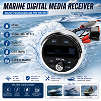 Récepteur stéréo marin Recoil MCR-1 - Son puissant, format compact, Bluetooth, étanche, haute puissance
