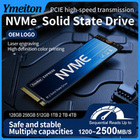 SSD NVME3.0 2280 Kecepatan Campuran dengan Chip Bekas M.2 NVME PCIE 3.0 Ymeiton 128GB 256G PCIE3.0 untuk Laptop Internal Solid State Disk