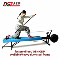 Dynamomètre de Rameur Commercial pour Salle de Sport, Ergomètre de Kayak pour Club de Fitness, Personnalisable OEM ODM