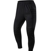 Pantalon de gardien de but de football, short d'entraînement respirant, vêtements de sport imprimés, pantalon noir personnalisé