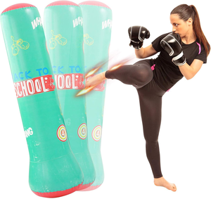 120cm/150cm PVC <strong>Punch</strong> <strong>Bag</strong> Sports Workout Fight Column Inflatable Boxing <strong>Standing</strong> <strong>Bag</strong> <strong>for</strong> Adult Children - Product Image 4