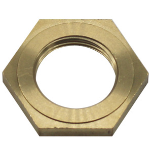 Écrou hexagonal 22 mm à filetage interne, rondelle de fixation métallique, accessoire pour machine - Product Image 1
