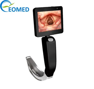 Portable Affordable True View Video Laryngoscopy Easy Intubation Reusable Video Laryngoscope VLS-IR