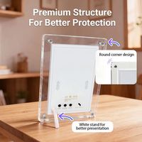Cadre photo numérique avec écran IPS de 5/7/10 pouces, 4 Go de RAM, écran TFT LCD IPS, vidéo, cadre photo numérique