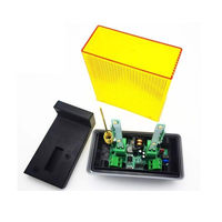 Luz de Advertencia de Emergencia Universal de 12V 24V 220V LED, con Alarma Intermitente, para Montaje en Pared, para Abridor de Puerta de Garaje