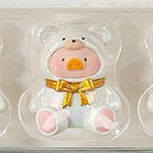 TOYZERO Caja Sorpresa de Peluche de Cerdo LuLu con Sabor a Helado de Verano, Té con Leche y Chocolate, con Caja Protectora y Tarjeta Colgante - Product Image 3