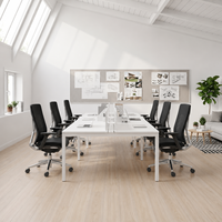 Chaise de bureau ergonomique Vaseat à dossier haut en maille avec fonctions réglables -3 °   Chaise de bureau inclinable vers l'avant avec dossier dynamique et fonction de suivi