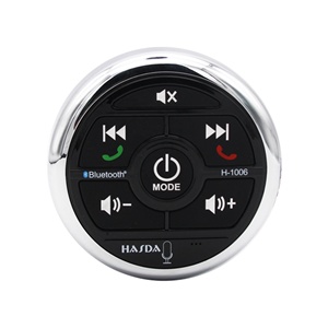 เครื่องควบคุมเสียง MP3 รุ่น H-1006 สำหรับใช้งานทางทะเล กันน้ำ พร้อมฟังก์ชั่นโทรผ่านบลูทูธ ช่องเสียบ USB และช่องเสียบ 3.5 มม. ของแท้จากโรงงาน - Product Image 5