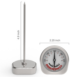 Fleischthermometer aus Edelstahl, Ofenfest, BBQ-Geflügel-Sonde, Kochthermometer für Fleisch - Product Image 4