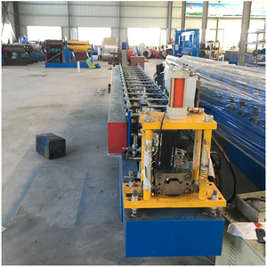 Machine <span class=keywords><strong>de</strong></span> formage à rouleaux pour la fabrication <span class=keywords><strong>de</strong></span> portes à volets en fer, démontable, en acier, pour l'Afrique du Sud - Product Image 5