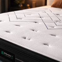 Matelas de lit intelligent réglable avec levage électrique, massage, chauffage, contrôle de la fermeté, zéro gravité, application Tuya, pour école, hôtel, maison, chambre à coucher
