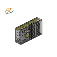 Armoire de commande PLC Siemens, centre de distribution basse tension, en acier inoxydable, modulaire, écologique, pour distribution industrielle