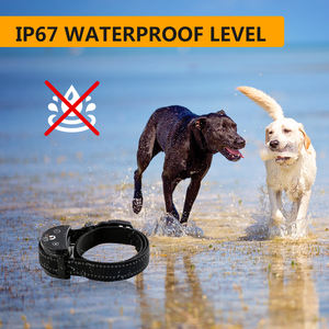 Garantía de un año, pequeño y ligero con pantalla LCD grande, rango de 500m, sin golpes, <span class=keywords><strong>collar</strong></span> de entrenamiento para perros y cachorros con control remoto - Product Image 5