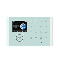 Kit d'alarme antivol intelligent Wi-Fi / GSM avec sonnette, télécommande, détecteur de mouvement, détecteur de porte et de fenêtre