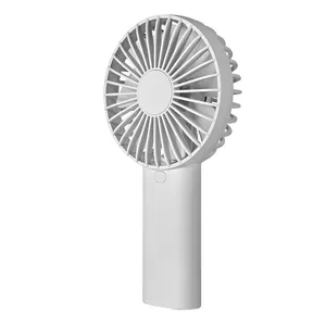 USB Rechargeable Desktop Desk Station Air Cooler Small Handheld Electronic Handheld Portable Mini Fan Table Stainless Steel 803