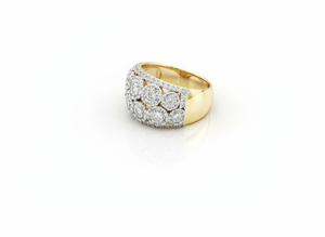925 <b>Silver</b> Multi Gemstone Diamond <b>Ring</b> Blue Sapphire <b>Emerald</b> Style Luxury Designer <b>Ring</b> Wedding Jewelry Statement Band - Product Image 3