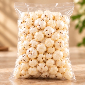 Nueces Makhana Frescas, Selección Natural, Crujientes, Sin Gluten, Ricas en Proteínas, Comida Vegana, Opción Saludable para el Hogar - Product Image 2