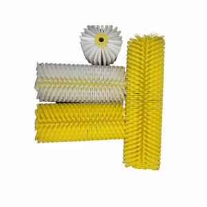 Brosse à <span class=keywords><strong>peinture</strong></span> en nylon de qualité industrielle Sx pour le nettoyage des cheminées et des conduites d'air, longueur des poils de 4 pouces, noire - Product Image 4
