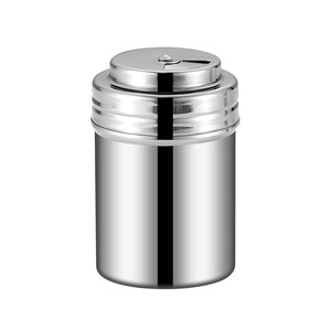 Stainless Steel Spice Jar 304 Swivel Lid Airtight Solid Seasonings <b>Kitchen</b> <b>Storage</b> - Product Image 2