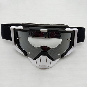 אופנוע מוטוקרוס mx משקפי מגן מדמיע עם אף מגן מוטוקרוס משקפי עפר אופניים - Product Image 2