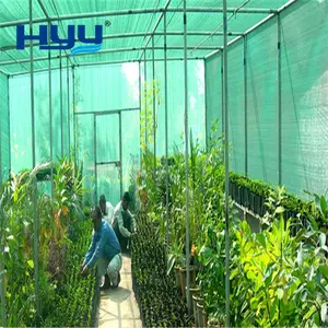 Jardinagem de plástico sombreamento malha agricultura greenhouse berçário sombra rede