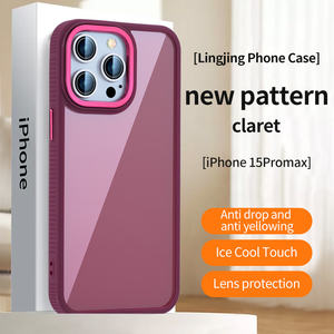 Para <span class=keywords><strong>iPhone</strong></span> 16 Elegante funda <span class=keywords><strong>de</strong></span> metal transparente minimalista con protección <span class=keywords><strong>de</strong></span> cámara Marco suave y características reflectantes <span class=keywords><strong>de</strong></span> prisma - Product Image 5