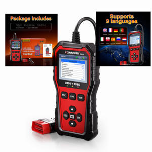 最受好评的 OBD2 读取器 KONNWEI KW340 OBD2 扫描仪制造商 OBD2 诊断扫描仪工具，带 I/<span class=keywords><strong>M</strong></span> 就绪监测功能 - Product Image 1