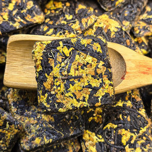 Luxiaoer Gâteau de thé noir chinois au Osmanthus doux, saveur florale agréable, mini gâteau de thé noir - Product Image 6