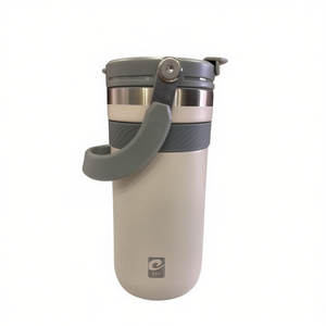 Vaso de Acero Inoxidable Ecopur de 550 ml, Taza Portátil para Auto con Asa - Product Image 1