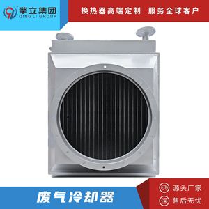 Condensador de refrigeración por gas de humos, intercambiador de calor con tubos de acero inoxidable 304 para caldera, ahorro de energía - Product Image 4