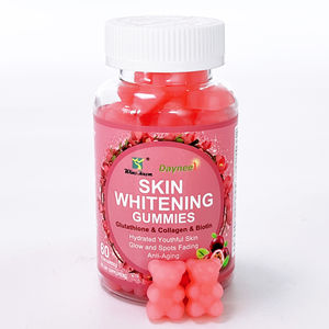 กัมมี่ไวท์เทนนิ่งกลูเมตส์บำรุงผิวเพื่อผิวขาวรสเสาวรสคอลลาเจนและไบโอตินและกลูตาไธโอน - Product Image 1