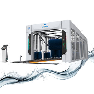 Promotion : Équipement de <span class=keywords><strong>lavage</strong></span> de voitures automatique en tunnel avec 9 brosses, système de séchage et brosse rotative – <span class=keywords><strong>Machine</strong></span> de <span class=keywords><strong>lavage</strong></span> de voitures sans personnel - Product Image 1