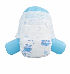 2023 गर्म बिक्री थोक प्रीमियम गुणवत्ता अल्ट्रा नरम उच्च अवशोषण सांस लेने योग्य कार्बनिक कपास बेबी डायपर 3 डी लीक - Product Image 6