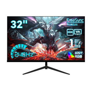 Moniteur de jeu OEM personnalisé 32 pouces 2K 180Hz 240Hz IPS <span class=keywords><strong>1ms</strong></span> QHD à taux de rafraîchissement élevé pour le jeu professionnel et le travail de bureau - Product Image 2