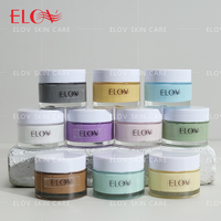 Nouveau Type masque de boue pour le visage extrait de plante bio nettoyage en profondeur contrôle de l'huile Salon hydratant raffermissant traitement de l'acné pour unisexe