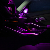 11 couleurs LED haut-parleur couverture pour BMW G20 nouvelle série 3 voiture milieu de gamme Tweeter HiFi musique stéréo klaxon lumière ambiante décorer Refit