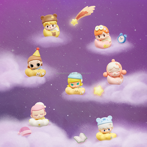 POPMART POP BEAN Goodnight, Night Sky Series Blind Box Labubu Mystery Box Statuette e Bambole per Auto - Product Image 6
