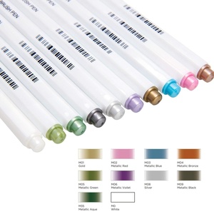 Marcadores de Pintura Artística Metálicos Multicolores, Rotuladores de Pintura Decorativa, Juego de Rotuladores de Colores para Niños, Juego de Dibujo Artístico - Product Image 2