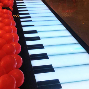 Meubles commerciaux musique couleur changeante Portable intérieur/extérieur LED rvb Piano piste de danse pour les types de décoration interactive - Product Image 6
